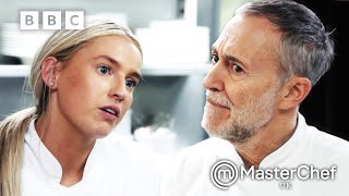 Cooking Under Michel Roux Jr Is Not For The FaintHearted  MasterChef UK [upl. by Noyek]