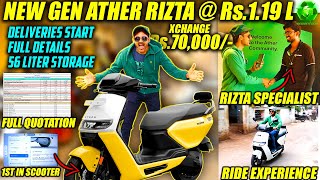 Ather Rizta Complete Details from Specialist  Deliveries Started  Rizta this could be your next EV [upl. by Irene]