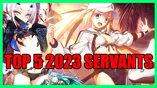 The Top 5 BEST JP Servants of 2023 FateGrand Order [upl. by Benedetta543]