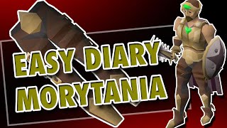 OSRS Morytania EASY diary ESPAÑOL 2020 [upl. by Navets]