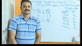 TOCFLAT in Telugu  Minimization of DFAFinite Automata using Myhill Nerode TheoremTable Filling [upl. by Ninnetta830]