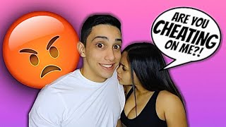 COMING HOME SMELLING LIKE ANOTHER WOMAN PRANK ON CRAZY LATINA GIRLFRIEND [upl. by Slein]