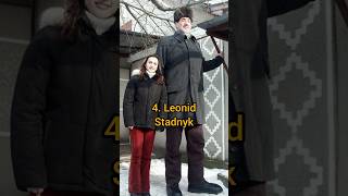 Top 10 tallest people in the world [upl. by Nadabas693]