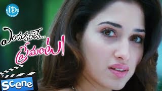 Endukante Premante Movie  Ram Argue With Tamannaah [upl. by Lenoj]