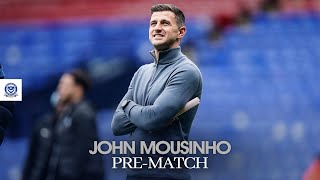 John Mousinho prematch  Lincoln City vs Pompey [upl. by Eaves]