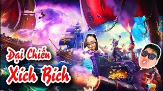 SEA OF THIEVES 6 ĐẠI CHIẾN XÍCH BÍCH  4 TÀU BẮN NHAU [upl. by Niven872]