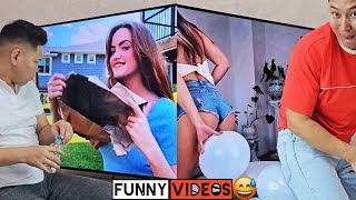 The Funniest Moments Craziest videos compilation 😂😎😱 Try not to laugh challange [upl. by Granlund67]