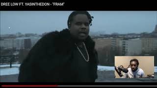 Dree Low Ft YasinTheDon  Fram Swedish Rap Reaction 🔥🔥 [upl. by Atimed253]