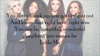 Little Mix  Little Me with Lyrics [upl. by Doelling]