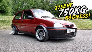 THIS INSANE 750KG 18L TURBO SWAPPED METRO IS SCARY FAST [upl. by Aicilev726]