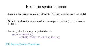 Homomorphic Filtering in Digital Image Processing by DrPriya Stalin [upl. by Pfeifer]