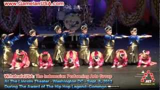 TARI SAMAN INDONESIA DANCE AMERIKAHIP HOP LEGEND COMMON AWARD EVENTLINCOLN THEATER WASHINGTON DC [upl. by Mill355]