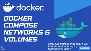 How to create networks and volumes with docker compose  Docker tutorial hindi [upl. by Newell91]