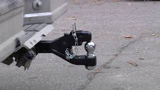 UltraTow DualPurpose Pintle Hitch Fits 2in Receiver  6Ton Capacity [upl. by Anahsirk]