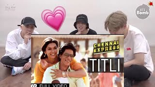 bts reaction to Titli Chennai Express Full Video Song l bts reaction l [upl. by Carmella]