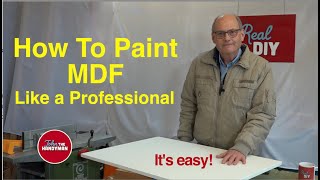 How to Paint MDF Like A Pro 10 Looks like a spray finish but done with a roller [upl. by Aerdnat]