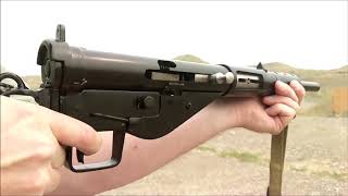 Sten Mk II Pistol Slow Motion Indianapolis Ordnance [upl. by Eseneg]