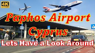 Paphos Airport Tour amp Duty Free Shopping Prices [upl. by Nomaj]