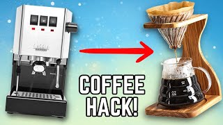 Can An Espresso Machine Brew Filter Coffee  A Home Brewing Experiment [upl. by Aisiram525]