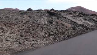 Timanfaya  Busfahrt durch den Nationalpark 15112023 [upl. by Ylra]