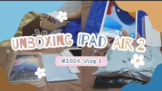 Unboxing iPad Air 2 in 2024  Caren Keila D [upl. by Elrak]