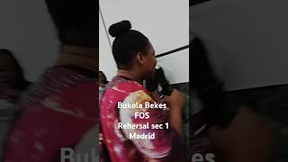 Bukola Bekes Festival of Song rehearsal section 1 in Madrid [upl. by Trbor176]