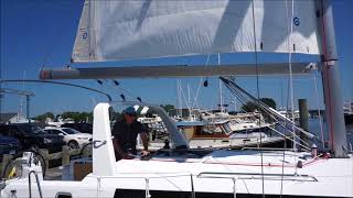 Neil Pryde Sails Int Furling Your Mainsail Part Three Furling [upl. by Burney]