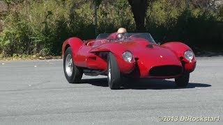 Ferrari 250 Testa Rossa DRIVING amp overview [upl. by Ecitnirp350]