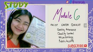 Module 6 Pharmacy Board Exam Review Quality Control Assurance Microbiology Public Health [upl. by At]