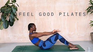 20MIN FEEL GOOD PILATES  FULL BODY WORKOUT FOR ENERGY AND POSITIVITY [upl. by Rai]