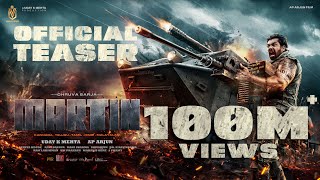 Martin  Teaser 4K  Dhruva Sarja  AP Arjun  Uday K Mehta [upl. by Yuzik825]