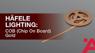 Häfele Lighting COB Chip On Board Gold [upl. by Arved860]