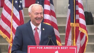 Asa Hutchinson speaks on campaign promises solutions in 2024 presidential run announcement [upl. by Wonacott]