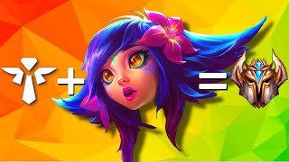 How the 1 NEEKO SUPPORT Carries in CHALLENGER [upl. by Elfreda]