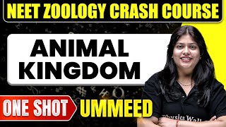 ANIMAL KINGDOM in 1 Shot  All Concepts Tricks amp PYQs  NEET Crash Course  Ummeed [upl. by Nicoline]