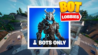 How To Get BOT LOBBIES in Fortnite Season OG Bot Lobby Tutorial [upl. by Ahsekan350]