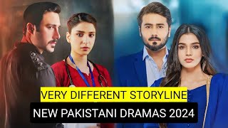 Top 8 Very Different Storyline New Pakistani Dramas 2024 [upl. by Einner]