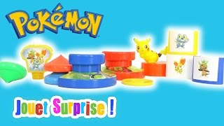 Pokémon Set 4 jouets Happy Meal Mc Donalds 2014 Jouet Surprise [upl. by Diannne887]