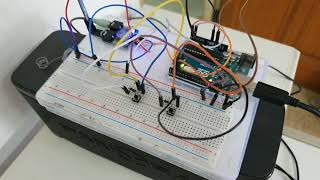 FM radio using Arduino Uno and radio module TEA5767 [upl. by Ethben584]