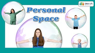 Personal Space Bubble for Toddlers and Kids  Educational Life Skills [upl. by Lennad]