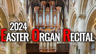 🎵 Easter Organ Recital Christ Church Cathedral Oxford  1978 Rieger [upl. by Aliek]