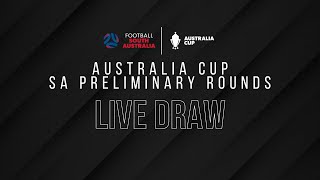 Australia Cup SA Preliminary Rounds  Round 4 Draw [upl. by Ned]