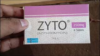 Zyto tablet Azithromycin [upl. by Li]