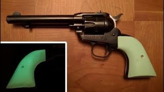 Homemade Revolver Grips  Ruger Single Six [upl. by Turne]