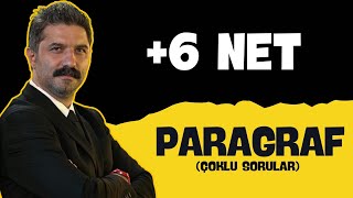 Paragraf  Çoklu Sorular   6 NET [upl. by Milson915]