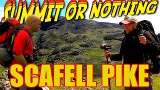 SCAFELL PIKE to LINGMELL  FULL VIDEO  Mountain Hiking in The Lake District [upl. by Channa]