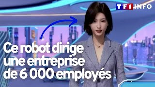 Un robot est devenu PDG dune entreprise chinoise [upl. by Killie438]