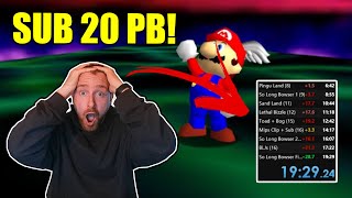 Beating Super Mario 64 In Under 20 Minutes [upl. by Bernie934]