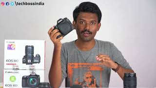 Canon 80D வாங்கலாமா  Canon 80D Unboxing amp Review in Tamil [upl. by Ernesta]