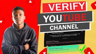 VERIFY YOUR YOUTUBE CHANNEL Fixing Verification Code Not Sent Error amp 2 Ways to Verifyquot [upl. by Marlie]